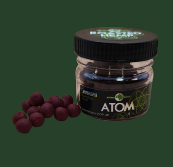Pop-up &ldquo;Atom&rdquo; dispersion (флюро ефект) Roasted Hemp (Смажені коноплі) 9мм Popatomroasthemp9 фото