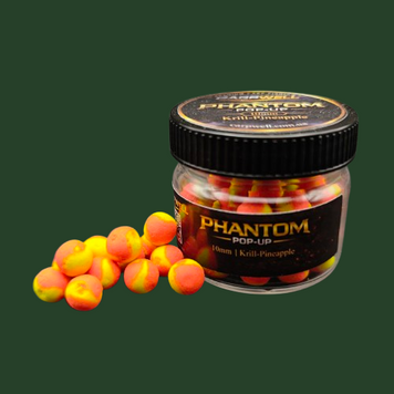 Pop-Up "PHANTOM" 10mm Krill - Pineapple (Кріль - Ананаc) PopupPhantom10krillpineapple фото